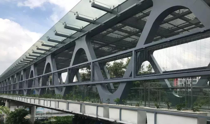 石狮论管桁架结构工程弯管加工防锈处理的方法